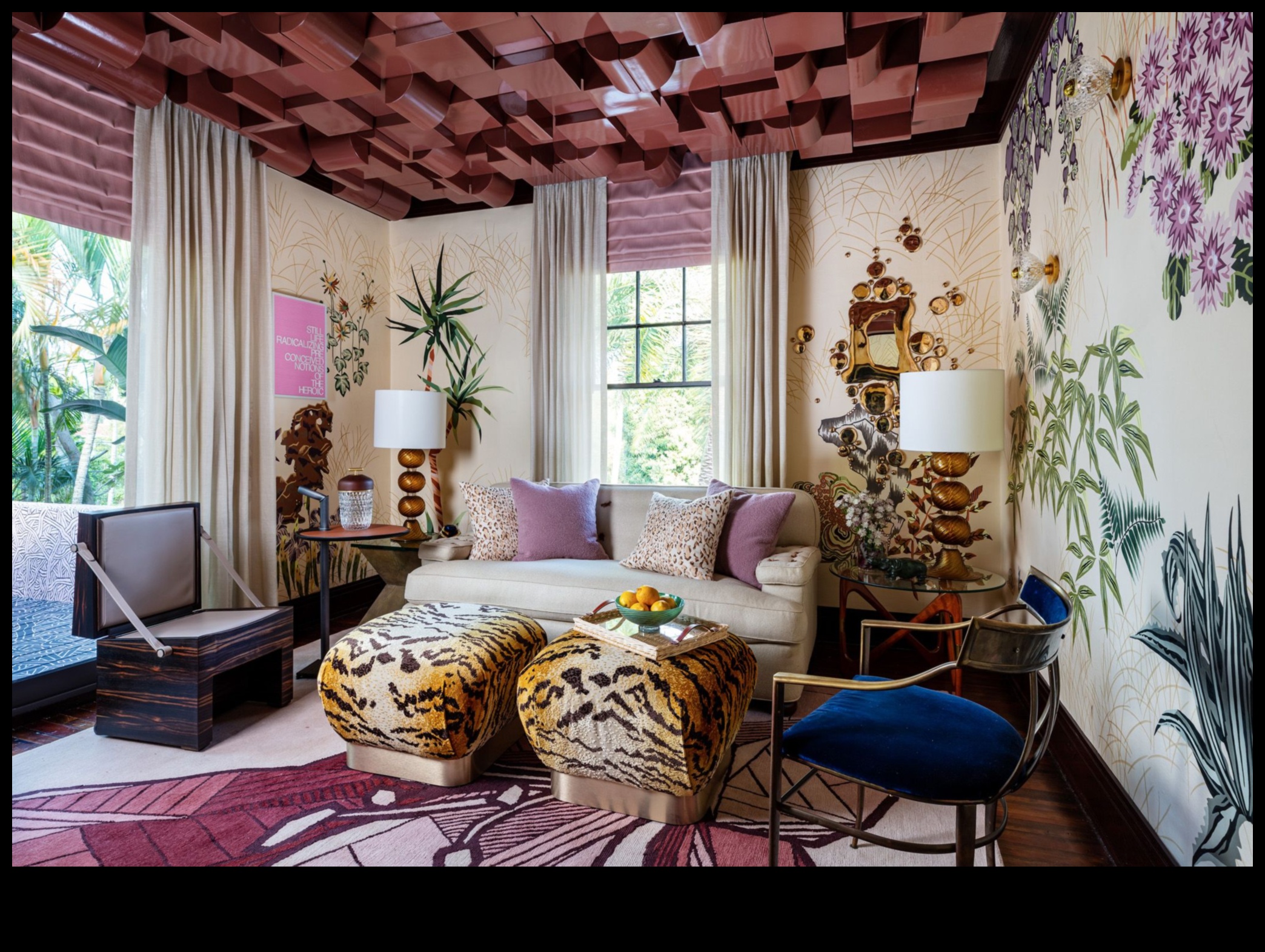 طرق إبداعية لاستخدام ورق الحائط في ديكور منزلك