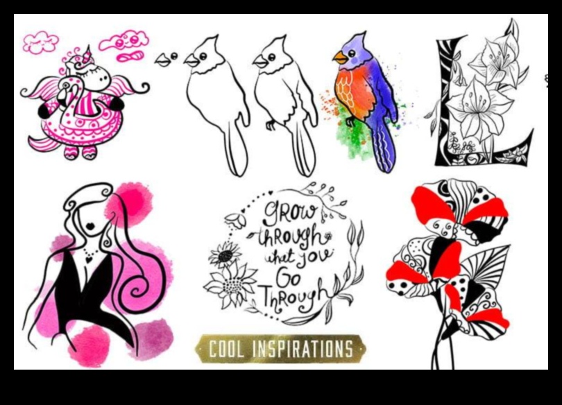 رسومات الشعار المبتكرة الرقمية: ملحقات الرسم والتصميم لهاتفك