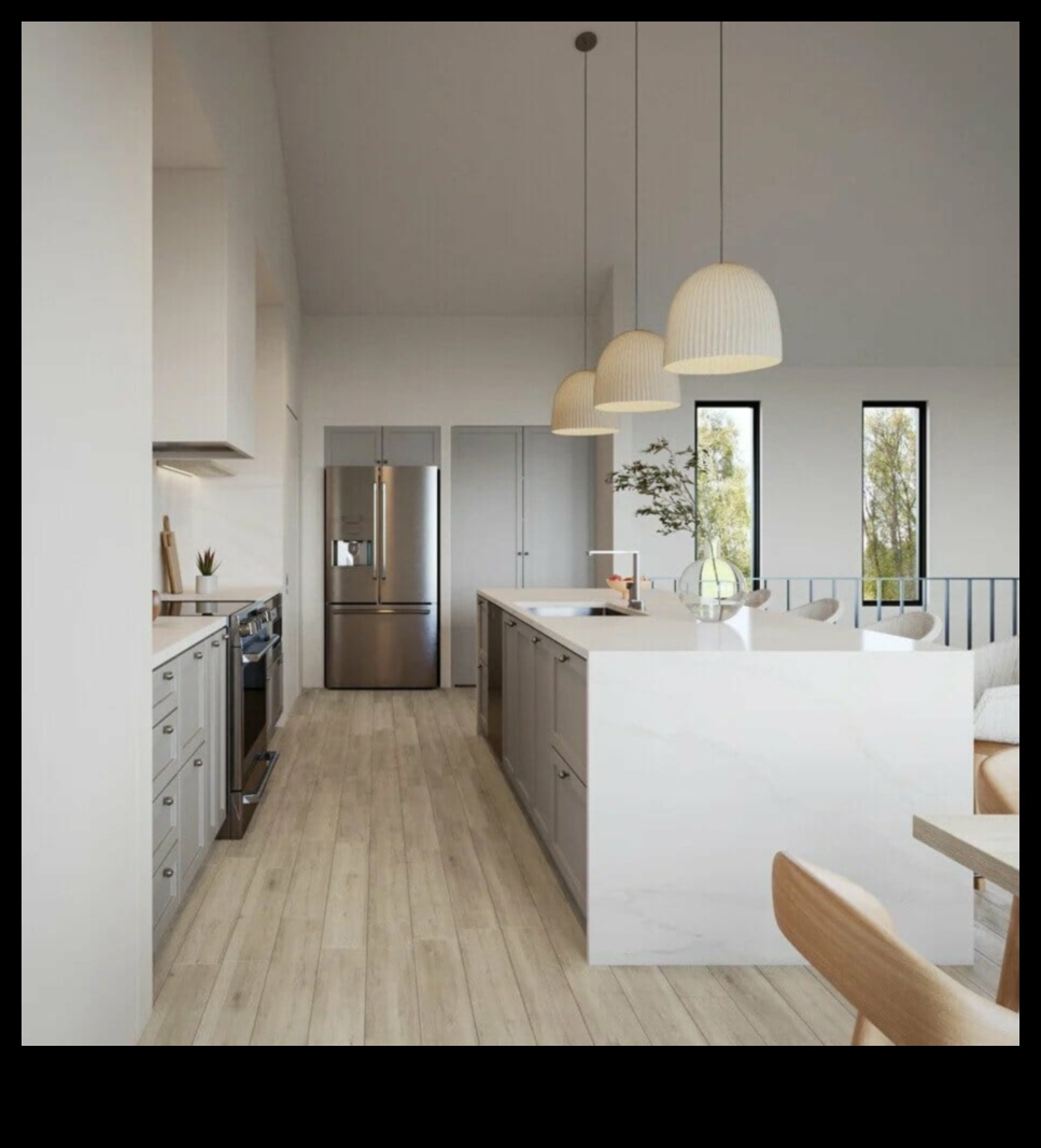 أفكار ديكور المطبخ الاسكندنافية للحصول على مظهر أنيق