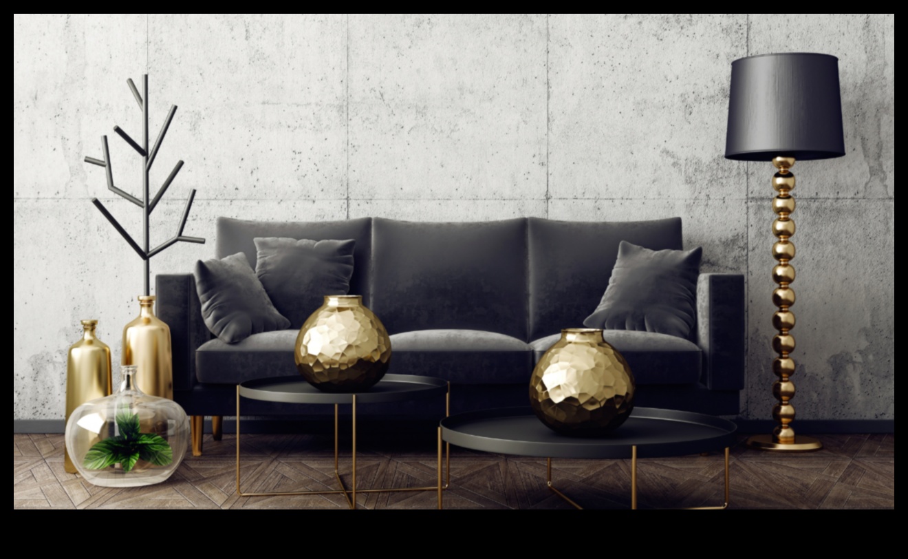 طرق أنيقة لاستخدام اللمسات الذهبية في ديكور المنزل