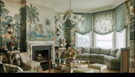 ديكور مكتب على الطراز الفيكتوري بأناقة عتيقة