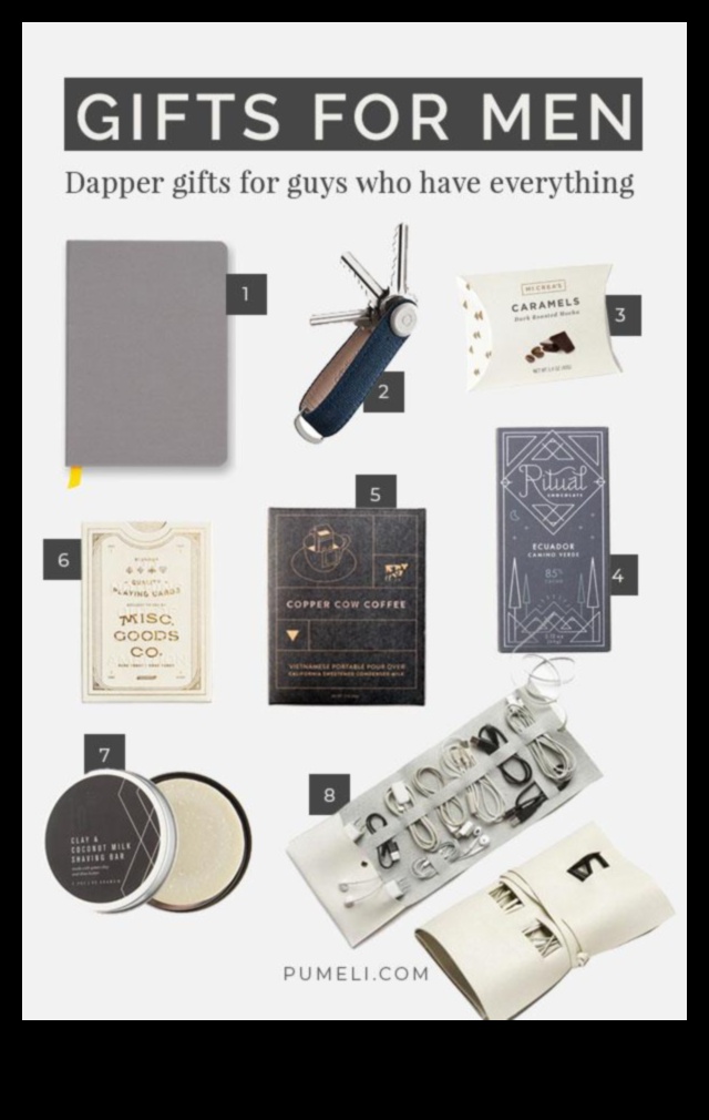 الرجال الأنيقون: هدايا أنيقة للرجال