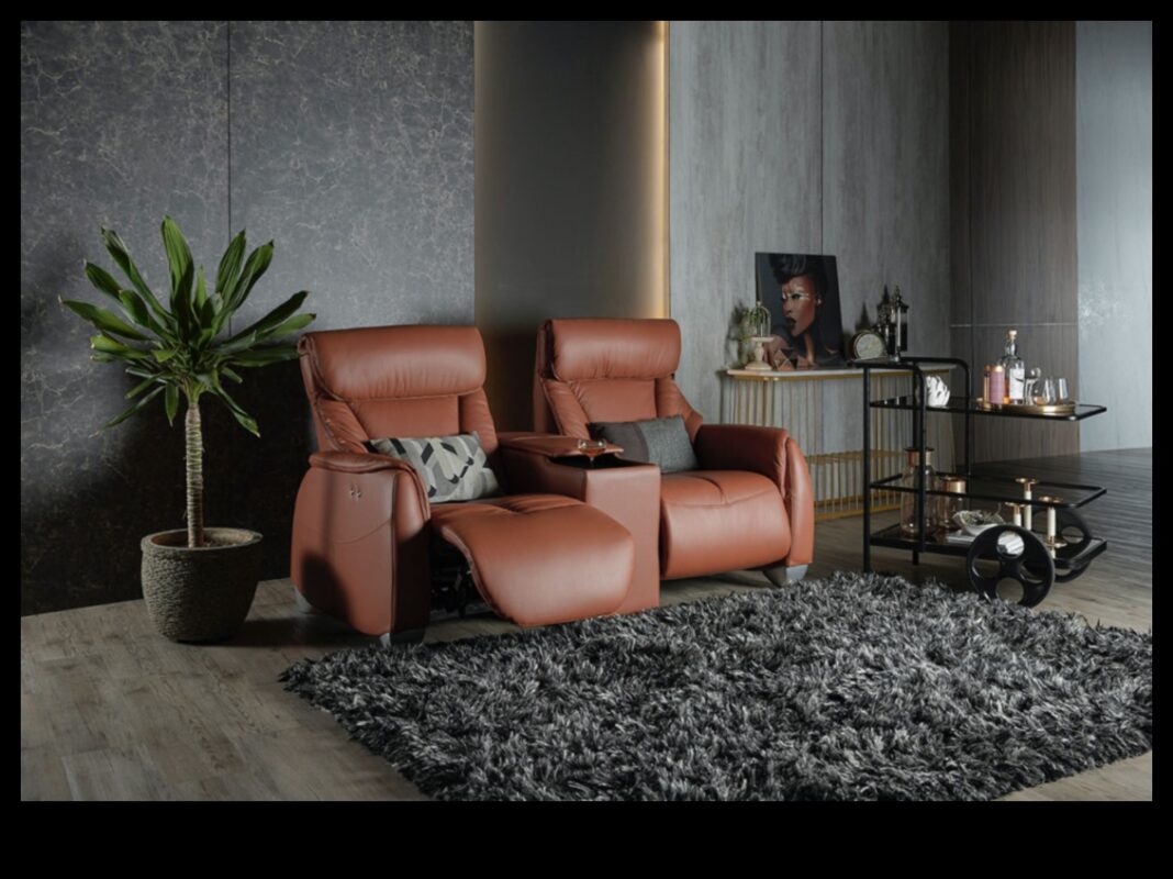 ما هي بعض الطرق الأنيقة لاستخدام الجلود في الديكور المعاصر؟