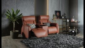 ما هي بعض الطرق الأنيقة لاستخدام الجلود في الديكور المعاصر؟