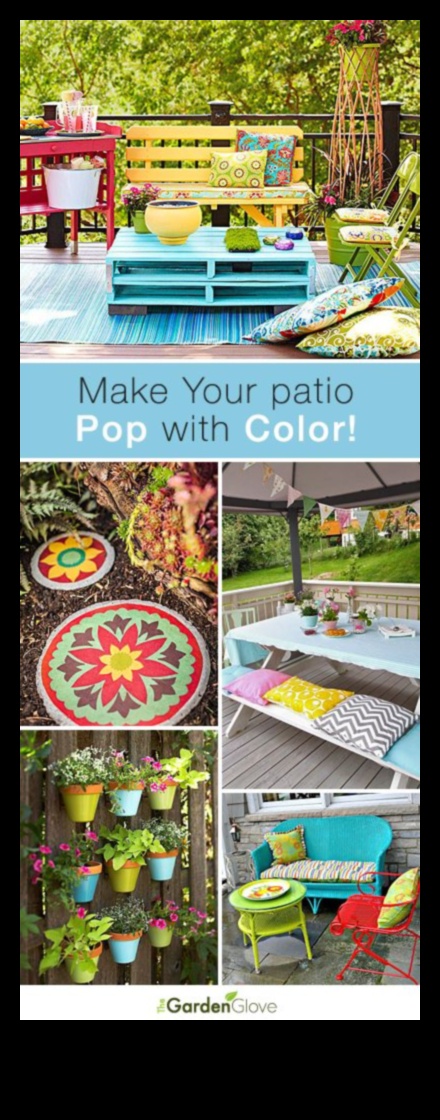 كيفية إضافة مجموعة من الألوان إلى ديكور الفناء الخارجي بأفكار انتقائية؟