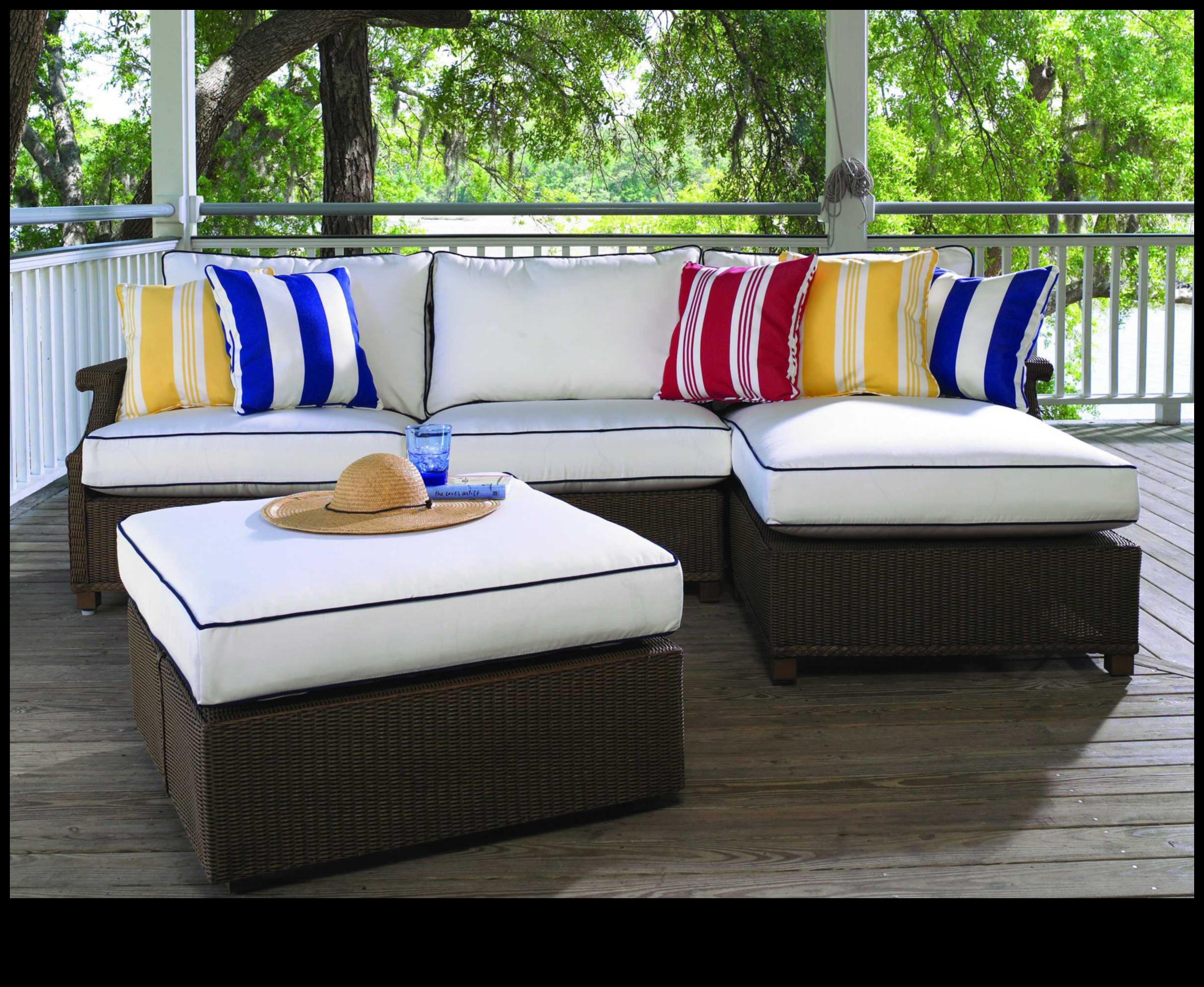 كيفية إضافة مجموعة من الألوان إلى ديكور الفناء الخارجي بأفكار انتقائية؟