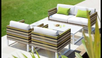 كيفية إضافة مجموعة من الألوان إلى ديكور الفناء الخارجي بأفكار انتقائية؟