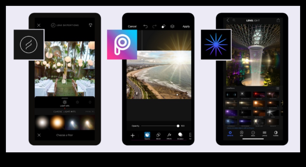 التكوين الإبداعي: ​​كاميرات ذات مرشحات وتأثيرات داخل الكاميرا