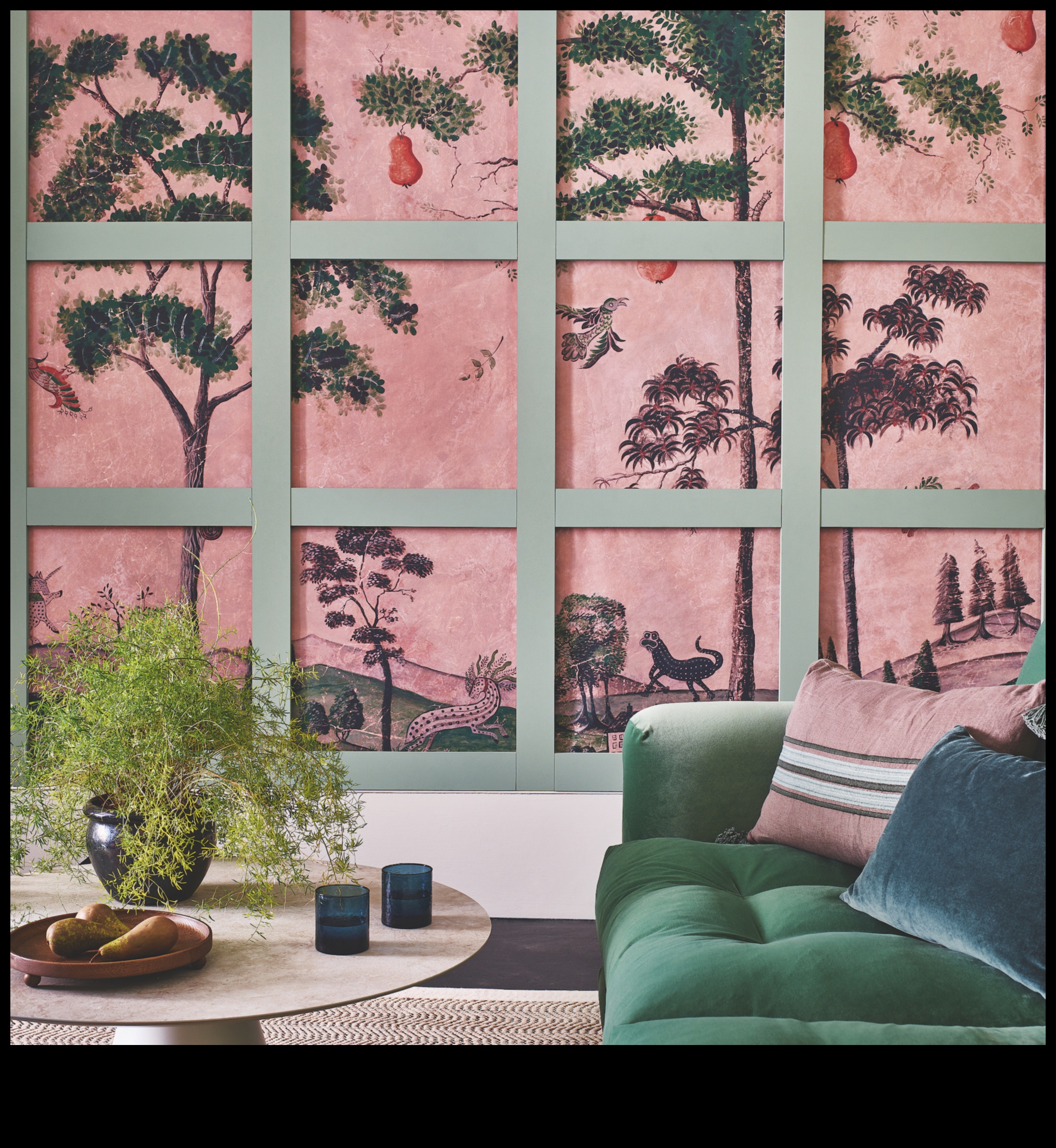 طرق إبداعية لاستخدام ورق الحائط في ديكور منزلك