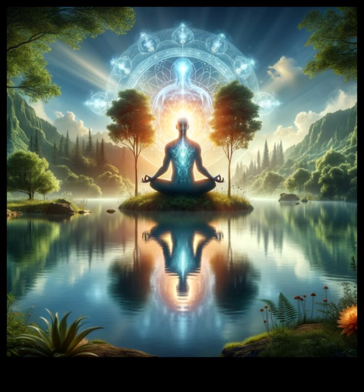 الصمت الروحي: الغوص العميق في التأمل الذهني