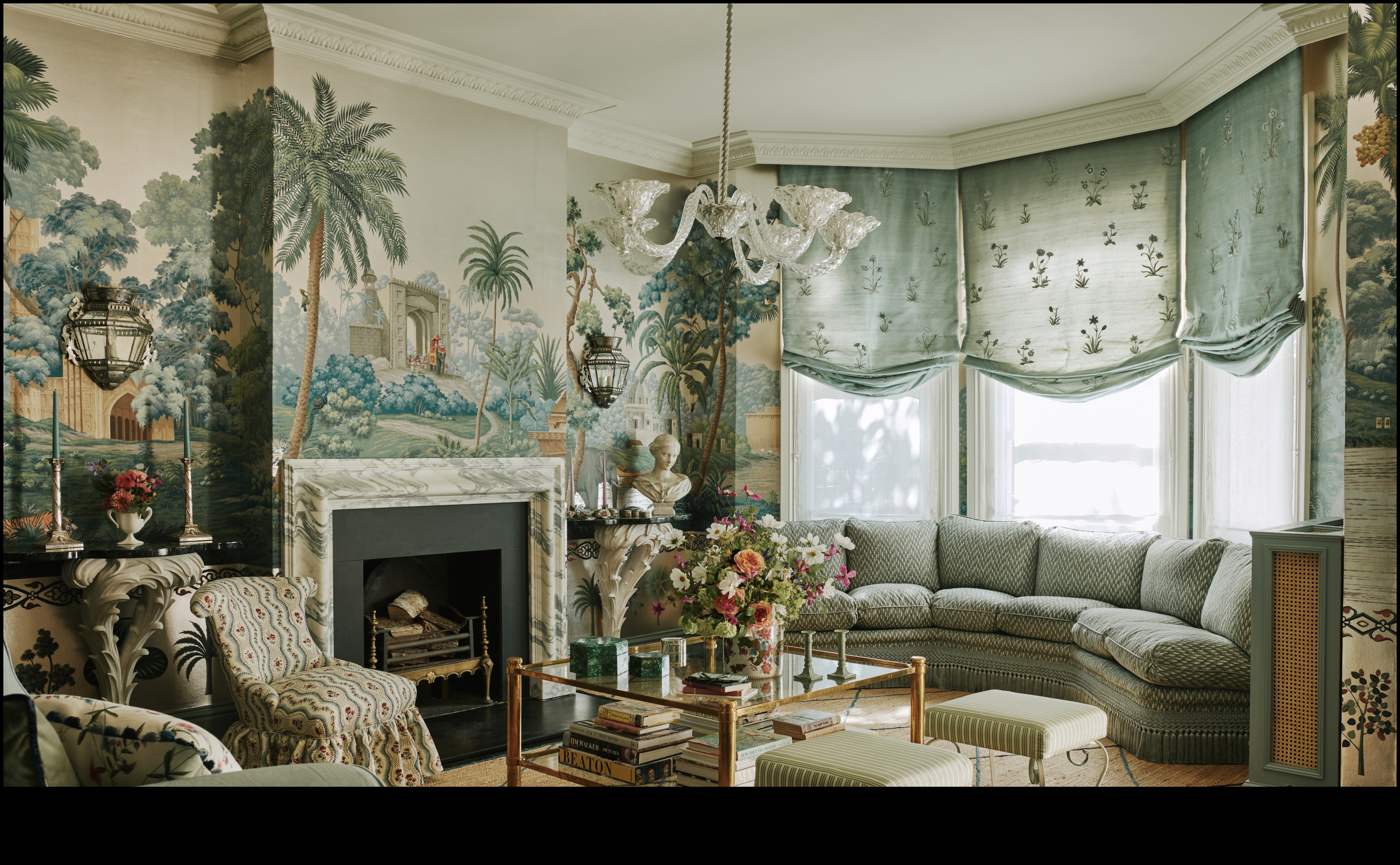 ديكور مكتب على الطراز الفيكتوري بأناقة عتيقة