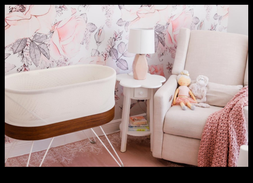 أزهار كذاب: ديكور حضانة زهري مرح مع وضع الصحة في الاعتبار