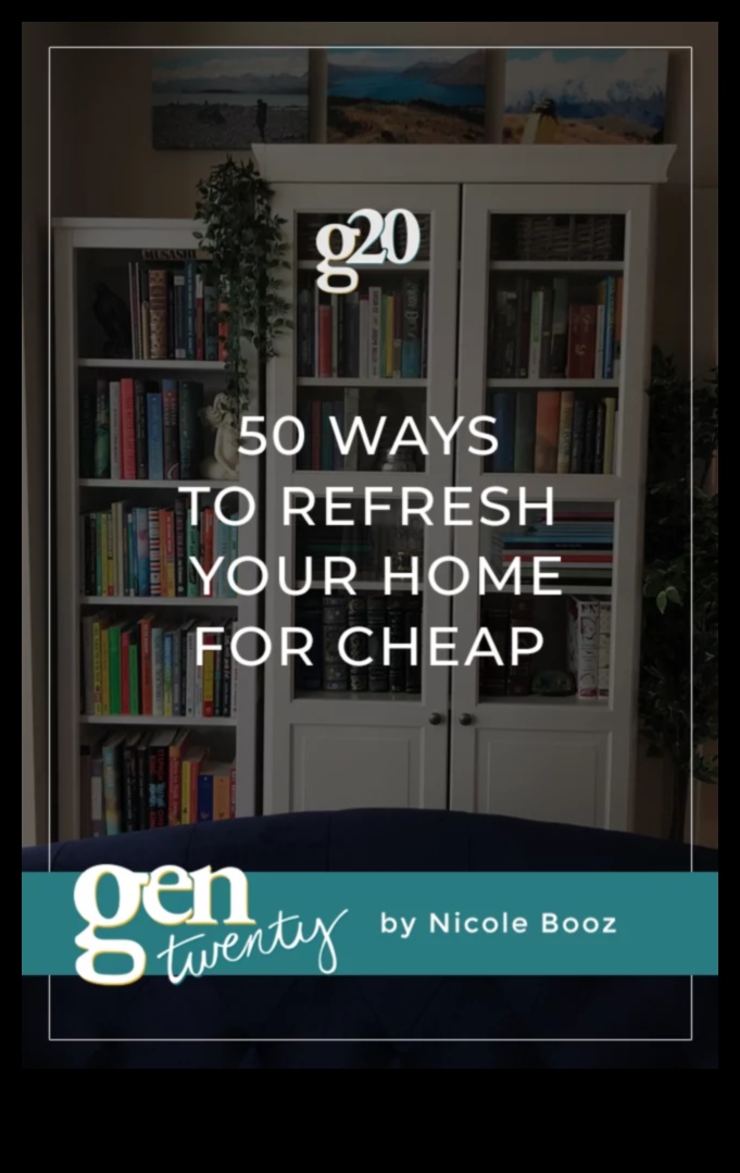 كيفية تجديد مساحتك بأفكار ديكور منزلي ميسورة التكلفة